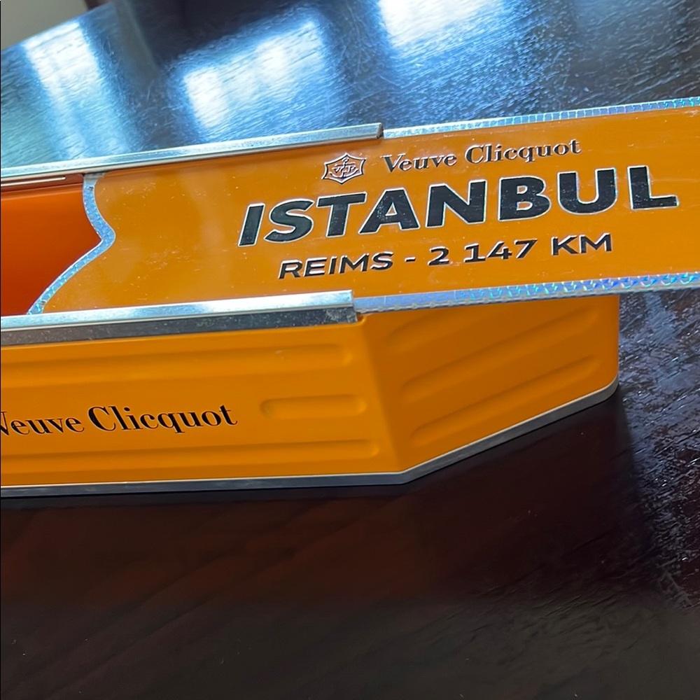 Veuve Clicquot Orange Champagne Box ISTANBUL